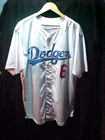Orig LOS ANGELES DODGERS Signed STEVE GARVEY # 6 Baseball JERSEY w COA