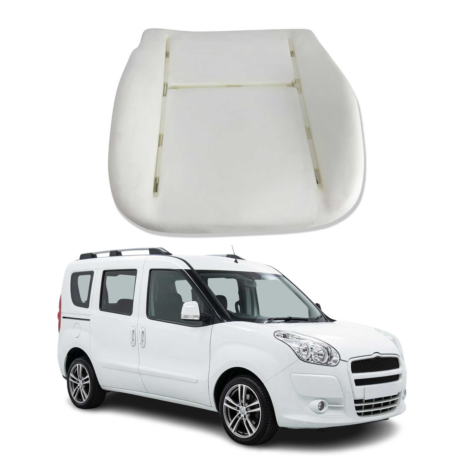 Coussin de siège pour Opel Combo D contre le mal de dos mousse de rechange ergonomique