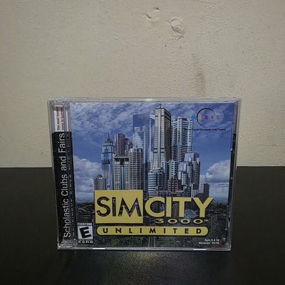 Sim City 3000 Unlimited PC Game Maxis (Ages 8 & up)