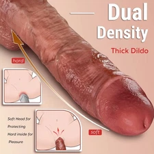 Dildo8.8 Inch Realistic Lifelike Big Real Dong Suction Cup Waterproof Women Toy