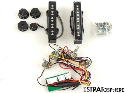 Fender Squier Affinity Active Jazz Bass V 5 String PICKUPS POTS KNOBS.