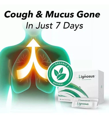 HEALTH PLUS Lignosus | Best Natural Respiratory Health Supplement - 30 Sachet Box best lungs