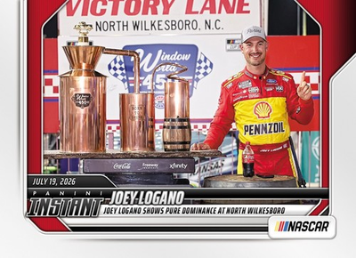 #ad 2026 Panini Instant NASCAR #66 Joey Logano Team Penske PRESALE $7.49