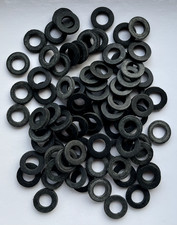 M8 Rubber Washers 15mm O/D X 8.5mm I/D X 2.5mm Thk, various quantities