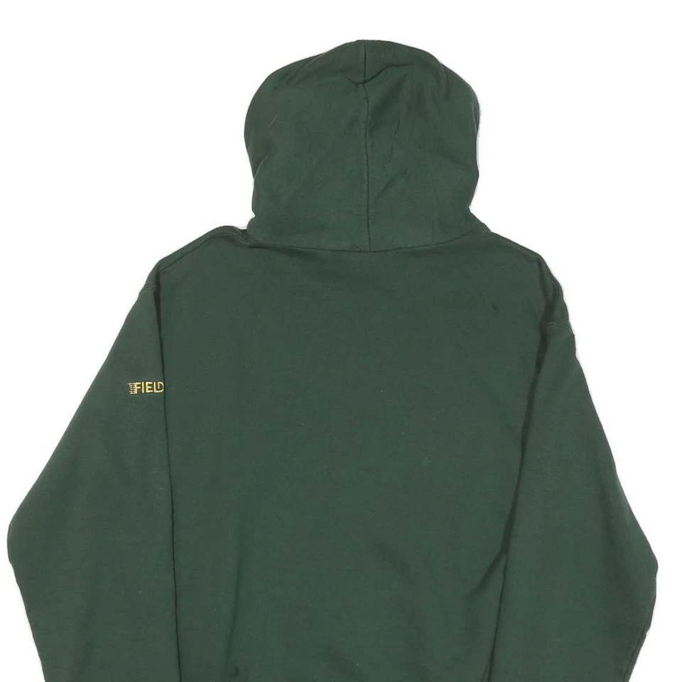 CHAMPION Sweat À Capuche Pullover Vert Pour Hommes M En Mélange De Coton Casual - Photo 4/4