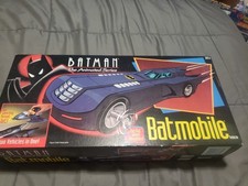 Kenner Batman Batmobile Figure Plastic Comic Book Heroes Animated Series