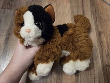 Animal Alley Calico Kitty Cat Plush 2006 Realistic 13"