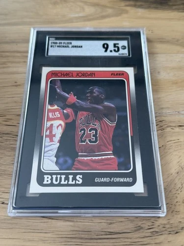 Jordan 1988 Fleer Jordan #17