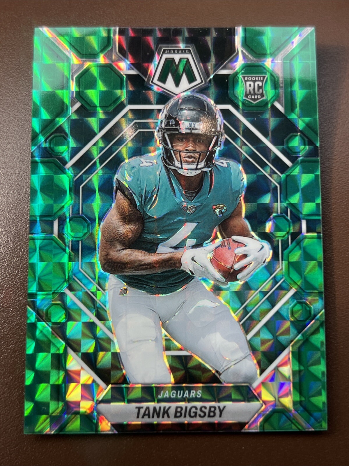 2023 Tank Bigsby Rookie Panini Green Mosaic Prizm #364 (RC)