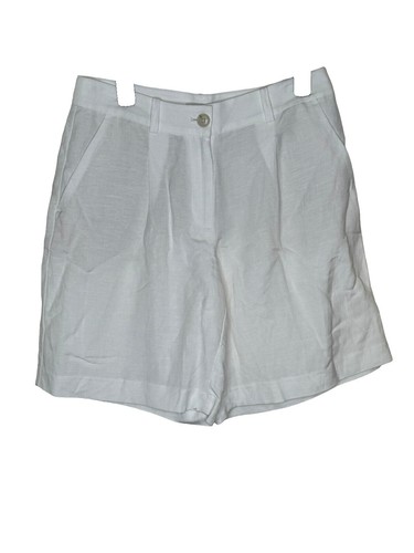 BRAX Damen Bermudas Shorts 'Style Mare' – Aus Lyocell/Leinen, Gabardine, Hoch Geschnittene Taille, Marineblau
