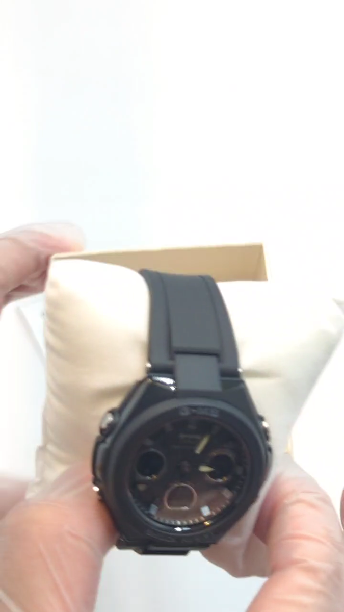 【mittann 】CASIO BABY-G G-MS MSG-W100G CASIO BABY-G G-MS MSG-W100G-1AJF Black Radio Solar Women's Watch