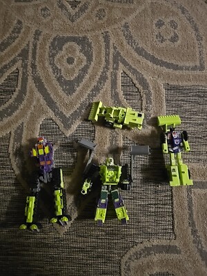 Vintage Hasbro SUPER RARE 2001 Transformers Universe Constructicon Devastator