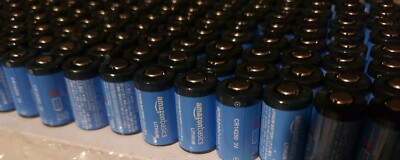 Amazon basics 12PK CR14250 Lithium 3v Batteries NEW 12 Batteries NEW