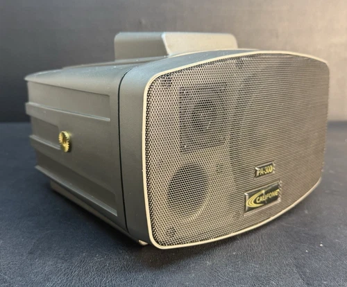 Califone PA-300, Portable PA System Presentation Speaker, Grey, Tested Working