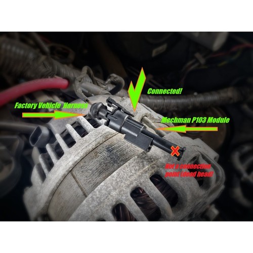 Mechman 320 Amp High Output Alternator GM Suburban Tahoe Escalade 05-13 - Picture 4 of 8