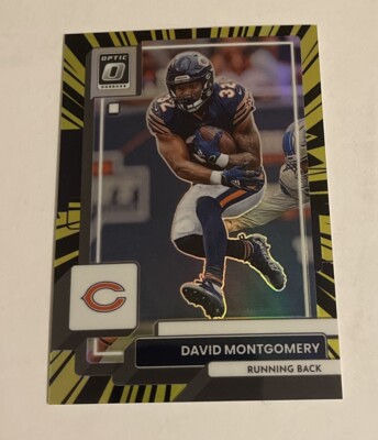 2022 Panini Donruss Optic Electricity Prizm /65 David Montgomery #34