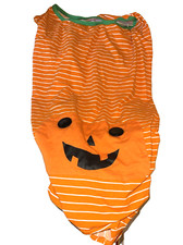 Dog Pajamas Halloween Party Orange Green Black White Pumpkin Face XXL Large Dogs