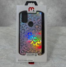 Mybat Pro Mood Series Case For Motorola Moto G Pure - Multi Color Cheetah G2