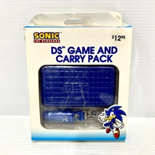 Sonic The Hedgehog Nintendo DS Game Carry Pack - Opened Never Used - Free Post