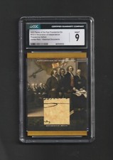 2023 Pieces of the Past~ John Hancock Part Signature Relic ~ CGC 9 Mint ~ WOW!
