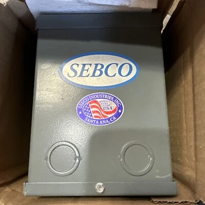 ⚡️SEBCO #1111 120V/24V Low Voltage Lighting Transformer 100 WATT 60HZ ⚡️