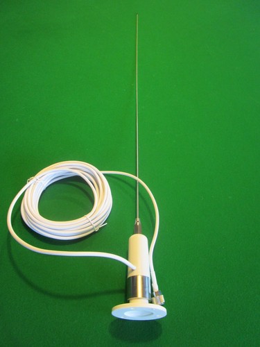 Marine AIS VHF DSC Radio Whip Antenna Aerial 156-162 MHz Buoy 7 Metre Cable - 第 1/4 張圖片
