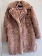 Faux Fur Jacket 12 Rose Pink From Parisian