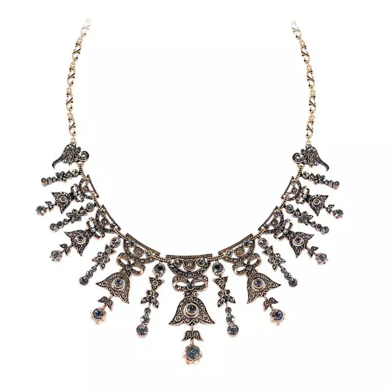 Country style shop necklaces