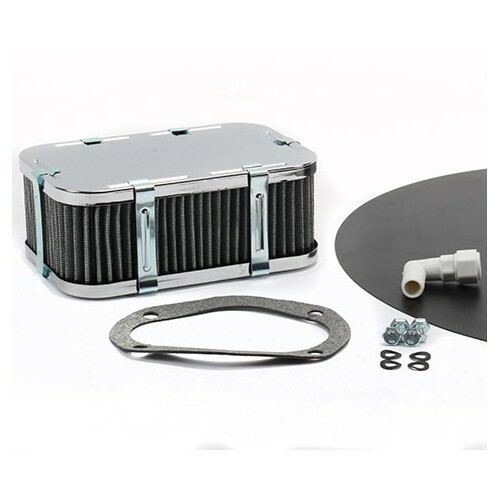 Progressive er Chrome Air Filter Fits VW Bug Beetle CPR129360BU