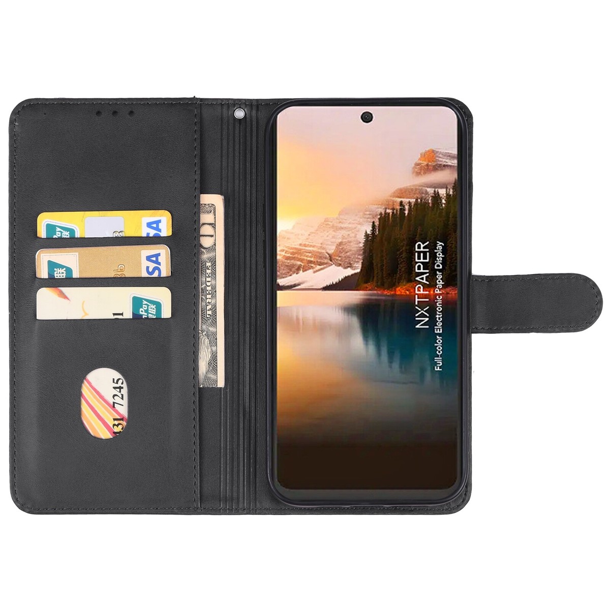 YKNIUFLY Cover per TCL 505, Pelle PU Premium Magnetico