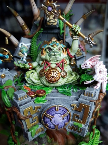 Warhammer Fantasy Age Sigmar Seraphon Painted Slann Starmaster NEW MODEL - Bild 4 von 8
