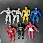 Mighty Morphin Power Rangers Ninja Rangers Action Figure Lot of 7 1995 - Vintage