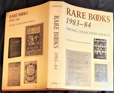 Schreyer, RARE BOOKS 1983-84 TRENDS COLLECTIONS SOURCES - 1984 1st ed.