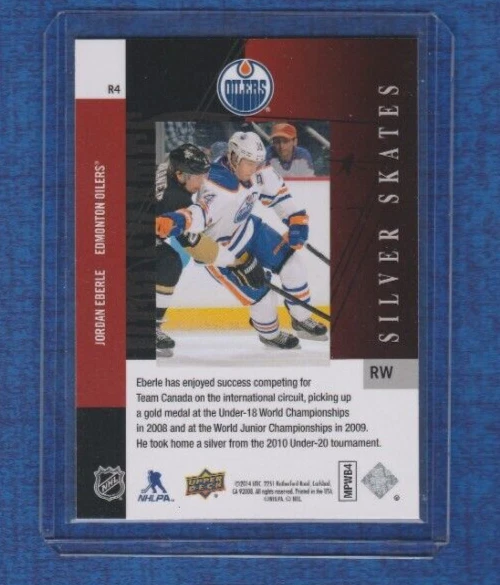 2013-14 SP Authentic Silver Skates # R4 Jordan Eberle - Image 2 of 2