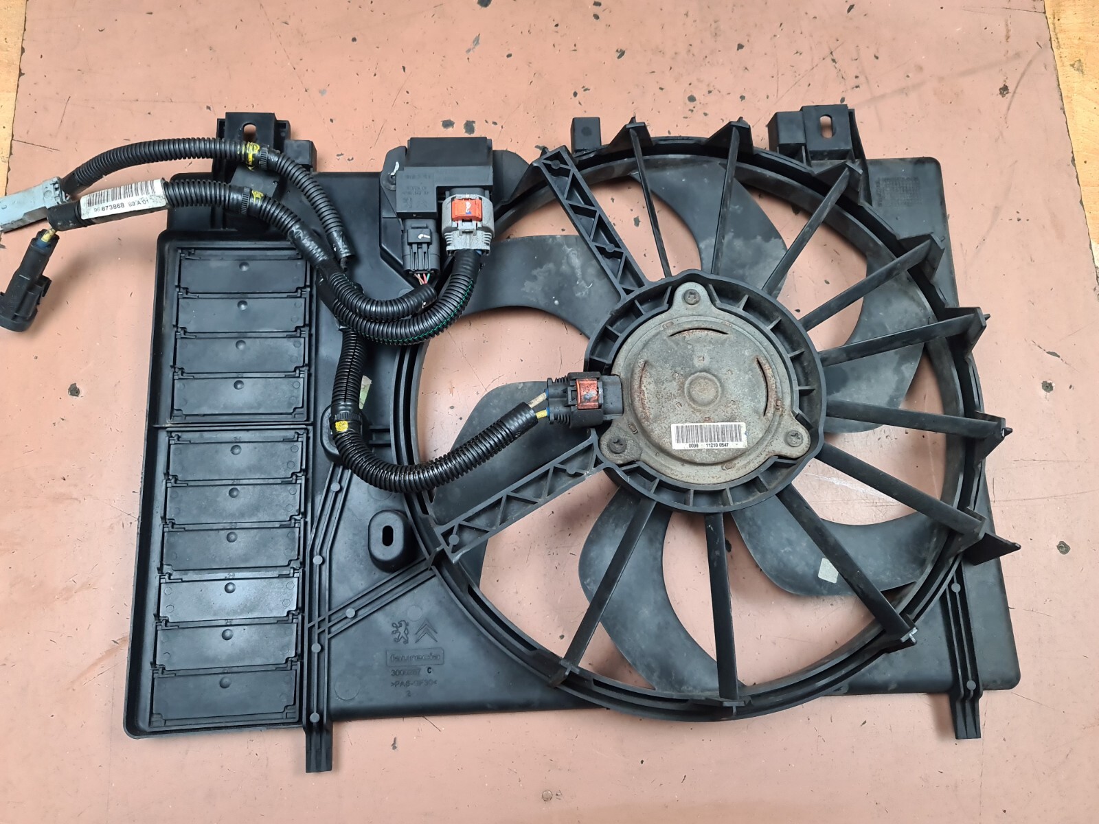CITROEN C5 2009 Fan Set 9687359380 Petrol 115kw Dlt9803 for sale 
