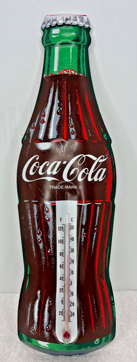 ジャンク品　ヴィンテージ　Coca-Cola 温度計 Vintage 1950's Coca‐Cola 温度計 アメリカ製 (高さ 74.5㎝×幅