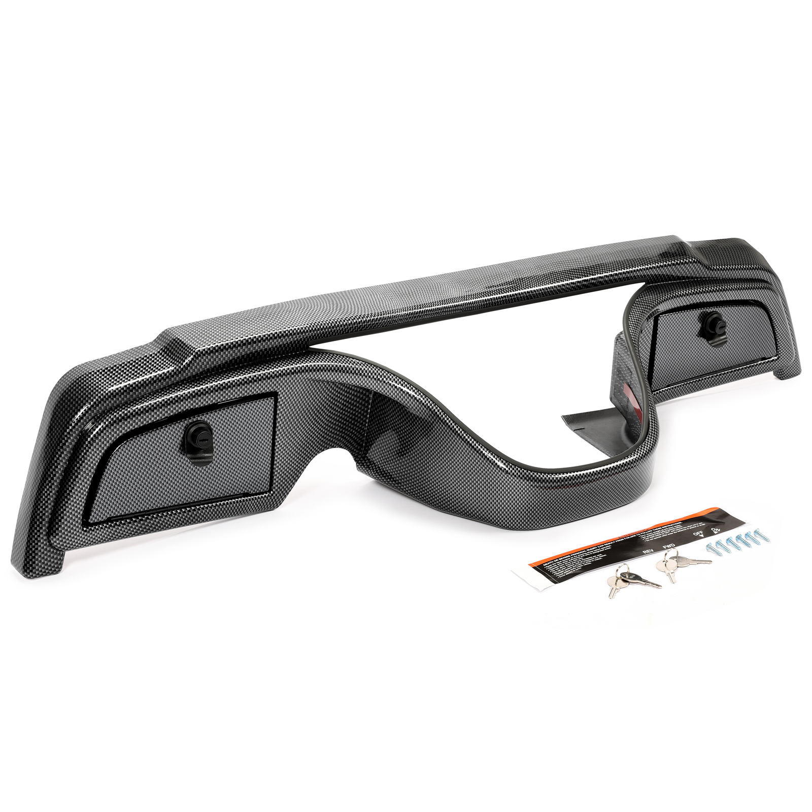 Carbon Fiber Style Dash Kit Assembly For 0716 Yamaha Drive & G29 golf