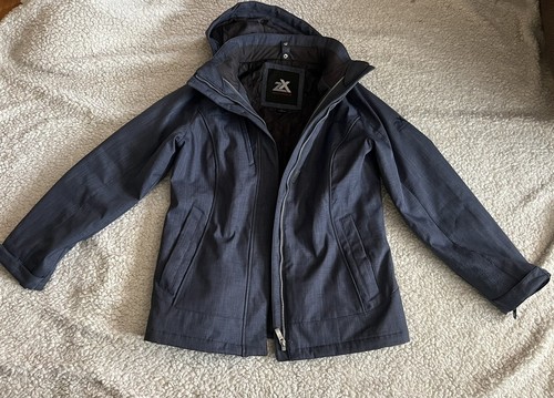 ZeroXposur deep Purple 2 in 1 Coat with no imperfections. Size Small - Picture 2 of 7