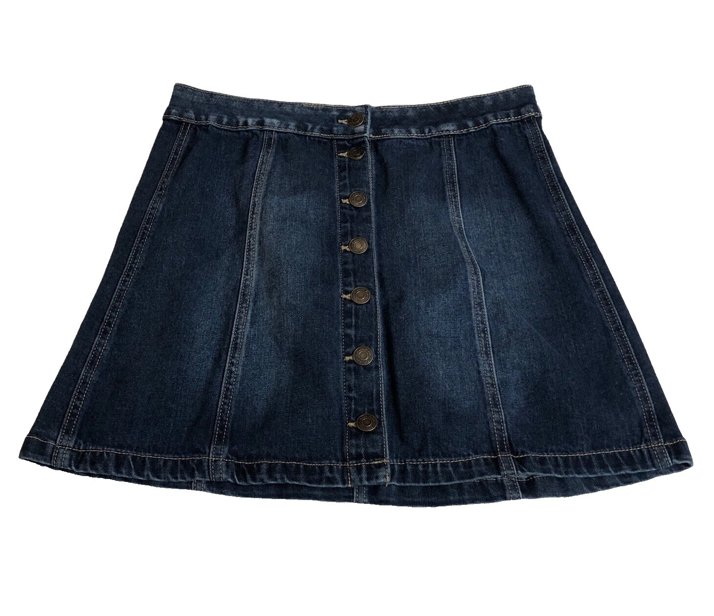 Mudd Algodón A-line Faldas para mujer