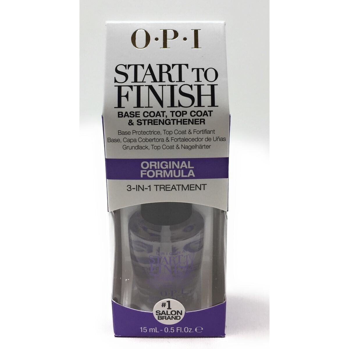OPI Nail Lacquer, NT T70, Start To Finish Original Formula, 0.5oz OPI Nail Lacquer, NT T70, Start To Finish Original Formula, 0.5oz