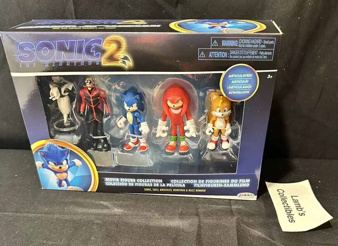 Jakks Pacific Sonic the Hedgehog 2 Movie Figure Collection, 5 Action  Figures Set for sale online