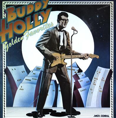 Buddy Holly - Golden Favorites LP (VG/VG) .