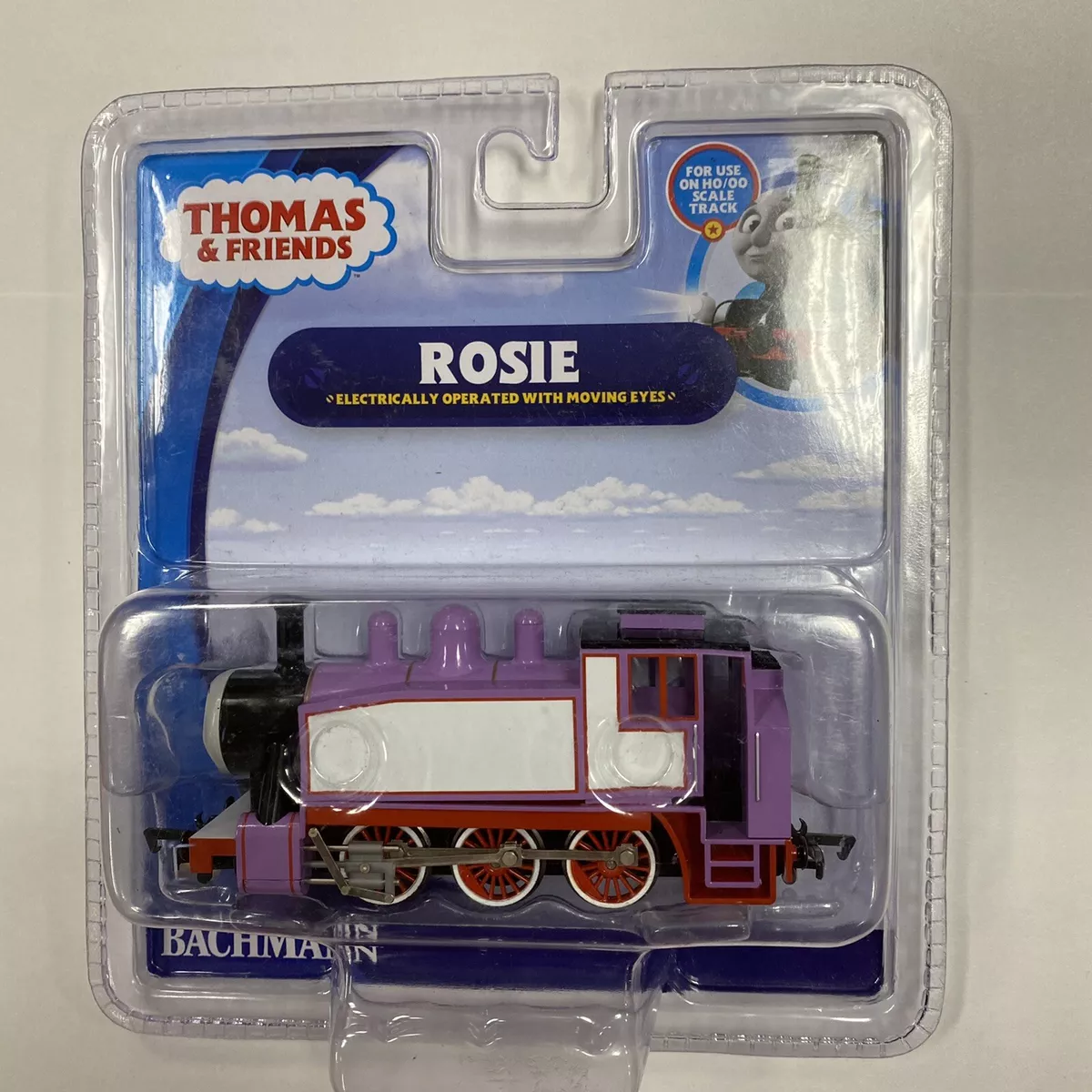 Bachmann 58819, Thomas & Friends™ HO Scale Rosie Engine #37 With Moving  Eyes, Red