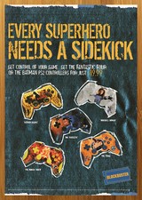 2005 Blockbuster PS2 Controllers Print Ad/Poster Fantastic Four Batman Promo Art
