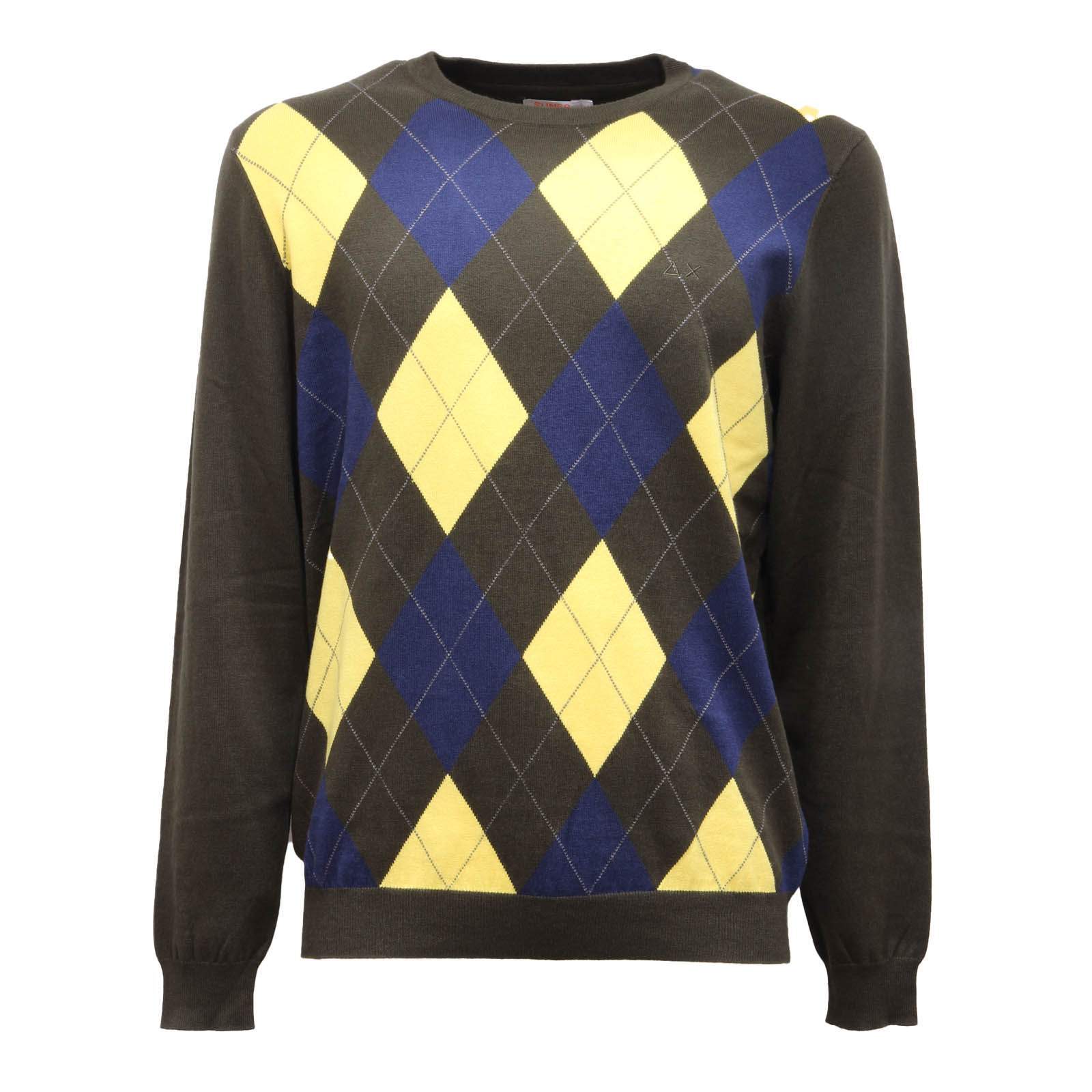 0612AP мужской шерстянойхлопковый свитер maglione uomo SUN 68 23990₽