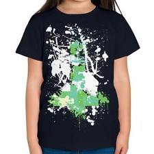 GRUNGE CROSS PRINTED KIDS T-SHIRT HIPSTER SWAG GRAPHIC CHRISTIAN TOP