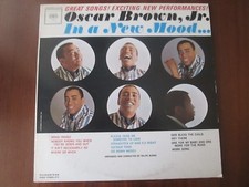 OSCAR BROWN JR In A New Mood LP Columbia CL 1873 MONO 2 Eye VG+/VG+