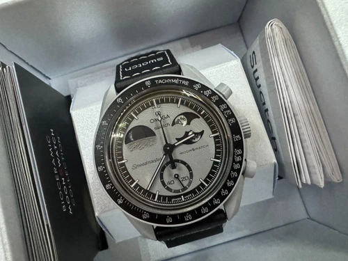 OMEGA x SWATCH Speedmaster MoonSwatch EARTHPHASE | AUTHENTIC