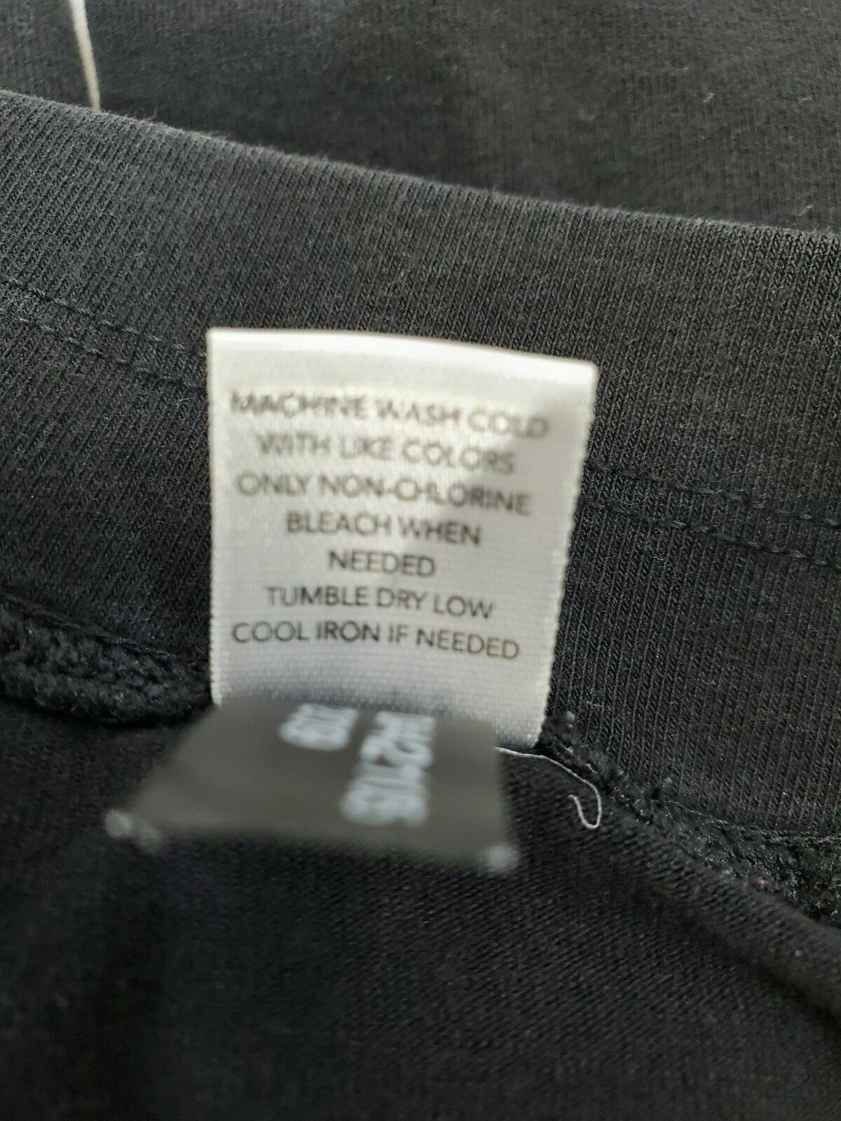 Express Women's Small Solid Black Cropped Skinny … - image 5