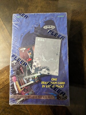 BATMAN FOREVER 1995 FLEER ULTRA NEW FACTORY SEALED UNOPENED UNSEARCHED BOX